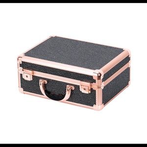 Vanity mirror portable train case BLACK FRIDAY